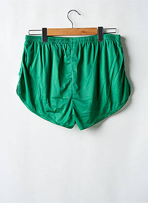 Short tissage popeline taille normale vert OASIS homme