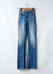 Jeans coupe droite bleu GUESS pour femme seconde vue