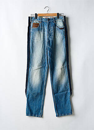 Jeans coupe droite bleu GURU pour femme