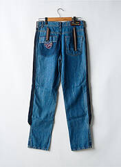 Jeans coupe droite bleu GURU pour femme seconde vue