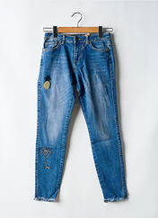 Jeans coupe slim bleu DESIGUAL pour femme seconde vue