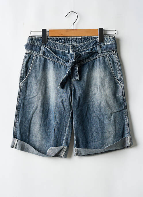 Bermuda bleu TEDDY SMITH pour femme