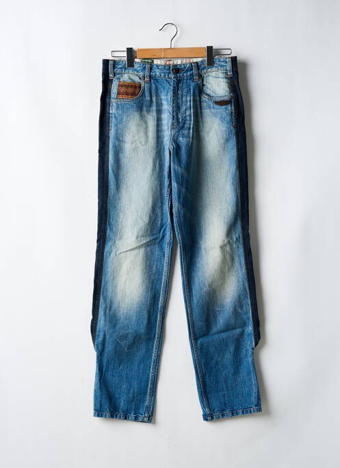 Jeans coupe droite bleu GURU pour femme