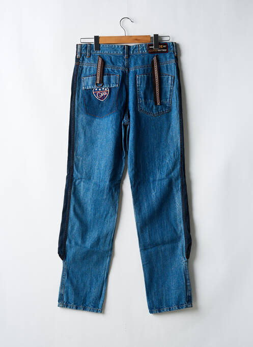 Jeans coupe droite bleu GURU pour femme