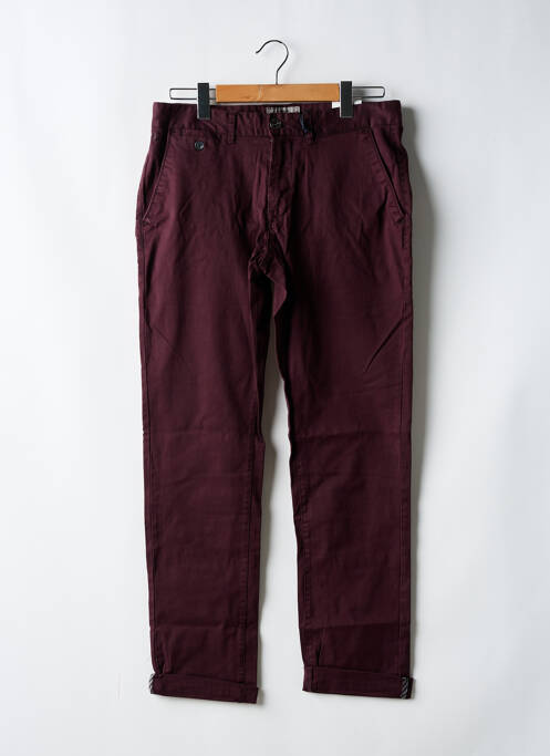 Pantalon chino violet GARCIA pour homme