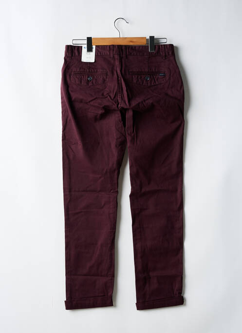Pantalon chino violet GARCIA pour homme