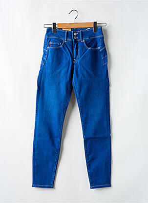 Jeans coupe slim stretch taille normale bleu SALSA femme