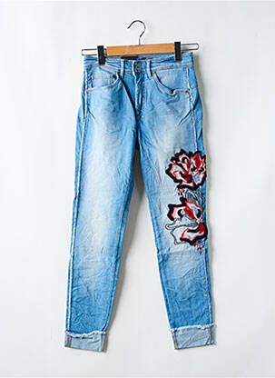 Jeans coupe slim stretch taille normale bleu SALSA femme