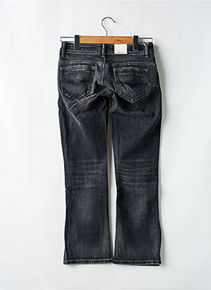 Jeans coupe droite stretch taille normale noir SALSA femme