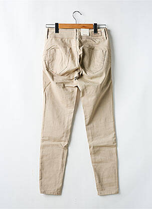 Jeans coupe slim stretch taille normale beige SALSA femme
