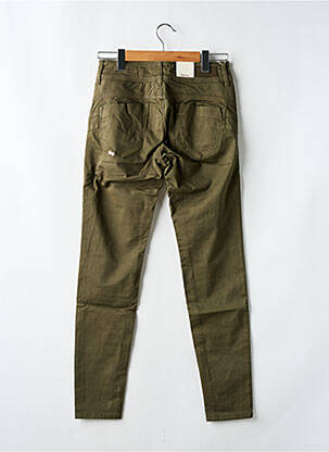 Jeans coupe slim stretch taille normale vert SALSA femme