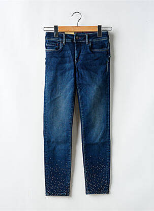 Jeans coupe slim stretch taille normale bleu SALSA femme