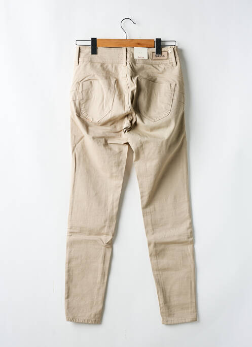 Jeans coupe slim beige SALSA pour femme