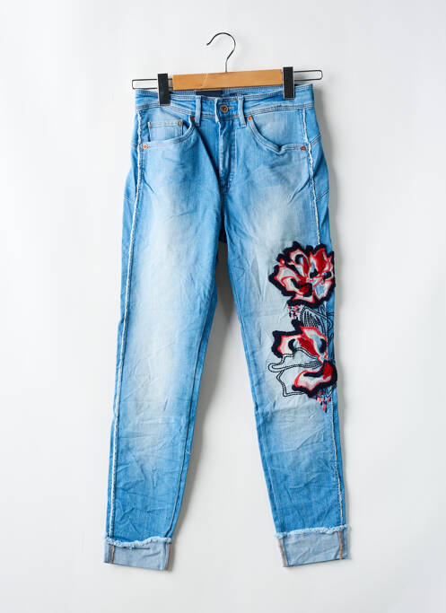 Jeans coupe slim bleu SALSA pour femme