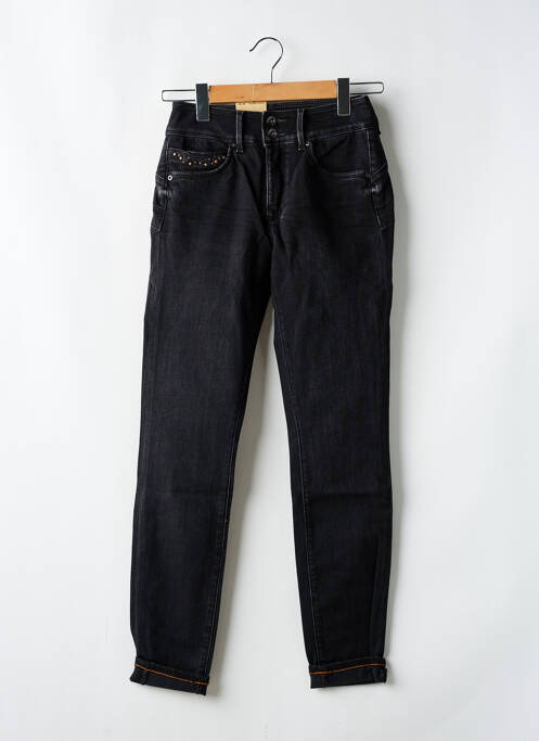 Jeans coupe slim noir SALSA femme