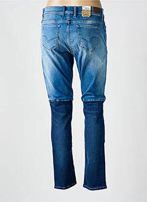 Jeans coupe slim effet usé délavé taille normale bleu LEE COOPER femme