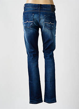 Jeans coupe slim effet usé délavé taille normale bleu DN.SIXTY SEVEN femme