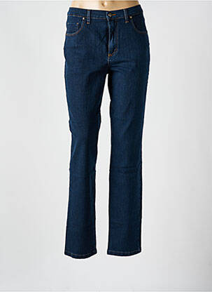 Jeans coupe slim tissage brut taille normale bleu LCDN femme
