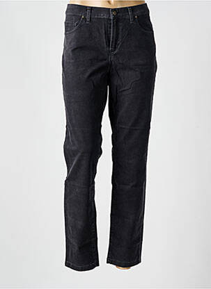 Jeans coupe slim stretch taille normale noir LCDN femme
