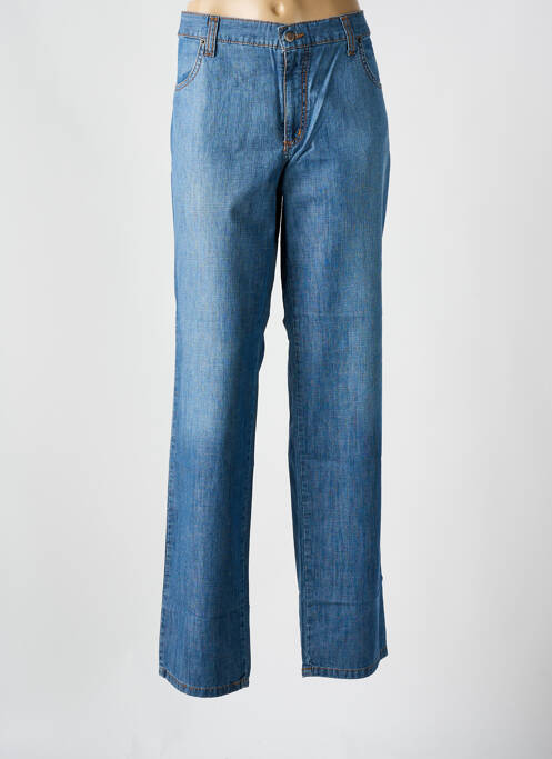 Jeans coupe droite bleu WALTRON pour femme