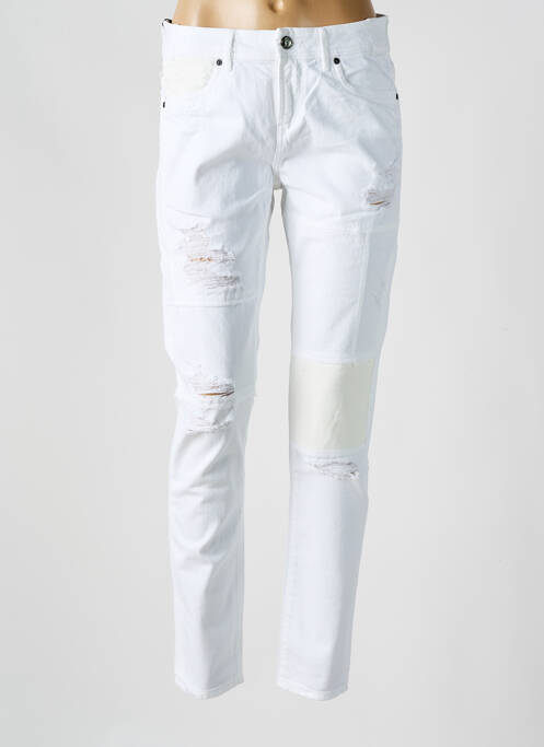Jeans coupe slim blanc SALSA pour femme