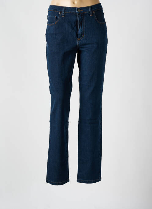 Jeans coupe slim bleu LCDN pour femme