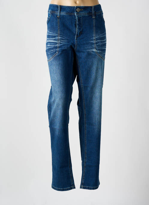 Jeans coupe slim bleu VETO pour femme