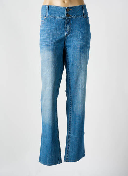 Jeans coupe slim bleu VETO pour femme