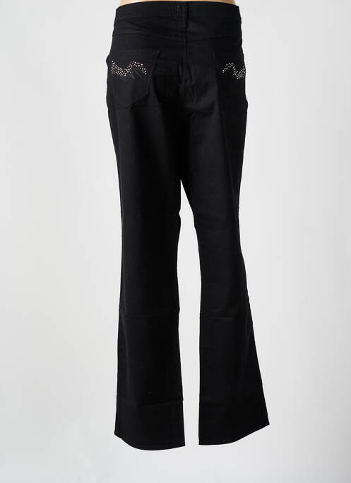 Pantalon slim noir KANOPE pour femme
