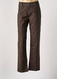 Pantalon droit stretch taille normale marron LEE COOPER homme