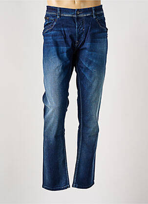 Jeans coupe slim fermeture boutonnée sur le devant taille normale bleu SALSA homme