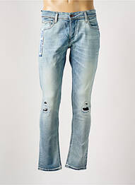 Jeans skinny fermeture boutonnée sur le devant taille normale bleu SALSA homme