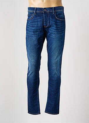 Jeans coupe slim fermeture boutonnée sur le devant taille normale bleu SALSA homme