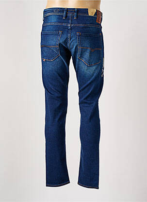 Jeans coupe slim fermeture boutonnée sur le devant taille normale bleu SALSA homme