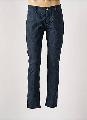 Pantalon chino stretch taille normale bleu SALSA homme