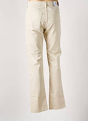 Pantalon droit stretch taille normale beige LEE COOPER homme