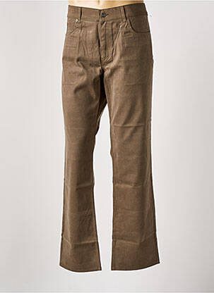 Pantalon droit stretch taille normale marron LEE COOPER homme
