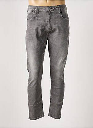 Jeans coupe slim gris TIFFOSI pour homme