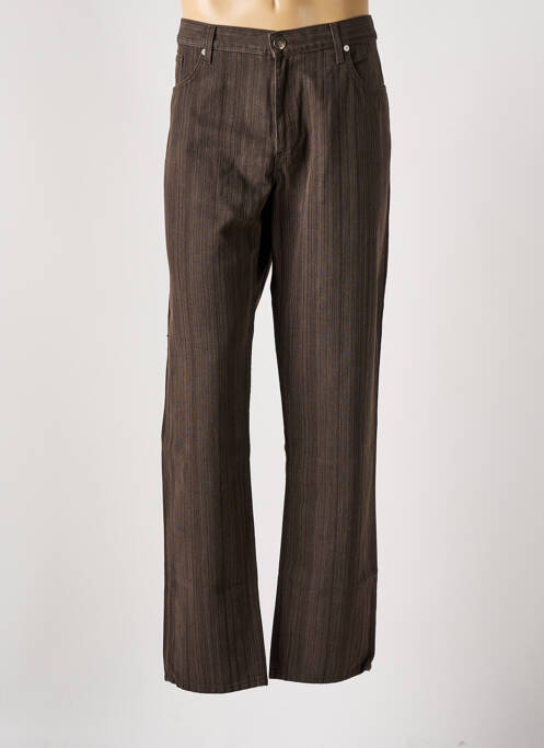 Jeans coupe droite marron LEE COOPER homme