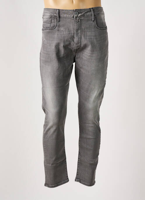 Jeans coupe slim gris TIFFOSI pour homme
