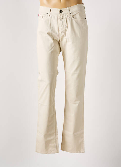 Pantalon droit beige LEE COOPER pour homme