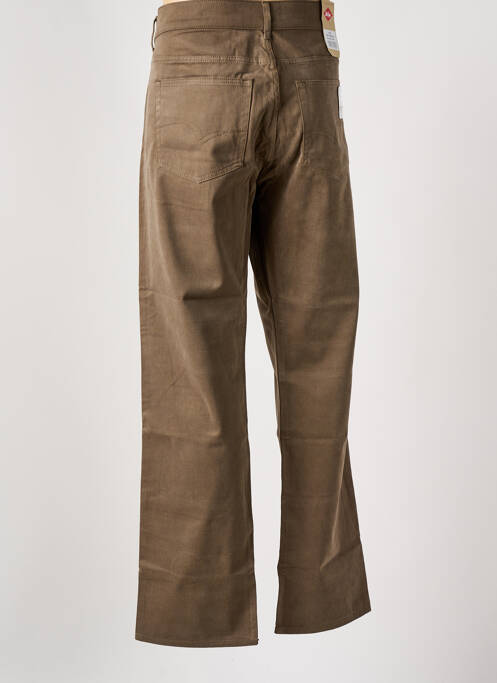 Pantalon droit marron LEE COOPER pour homme
