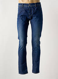 Jeans coupe slim fermeture boutonnée sur le devant taille normale bleu SALSA homme