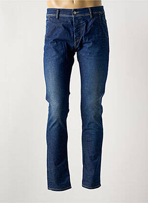 Jeans coupe slim fermeture boutonnée sur le devant taille normale bleu SALSA homme