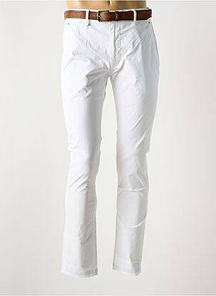 Pantalon chino stretch taille normale blanc SALSA homme
