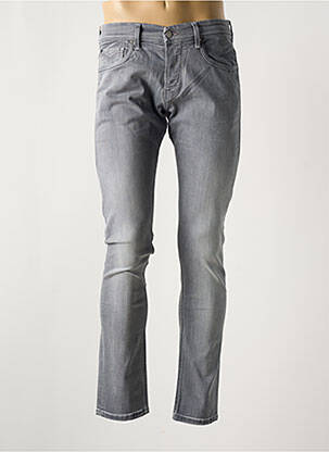Jeans coupe slim fermeture boutonnée sur le devant taille normale gris SALSA homme