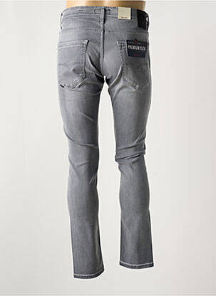 Jeans coupe slim fermeture boutonnée sur le devant taille normale gris SALSA homme