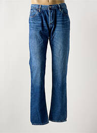 Jeans coupe droite fermeture boutonnée sur le devant taille normale bleu SALSA homme