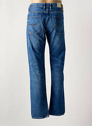 Jeans coupe droite fermeture boutonnée sur le devant taille normale bleu SALSA homme