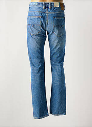 Jeans coupe droite fermeture boutonnée sur le devant taille normale bleu SALSA homme